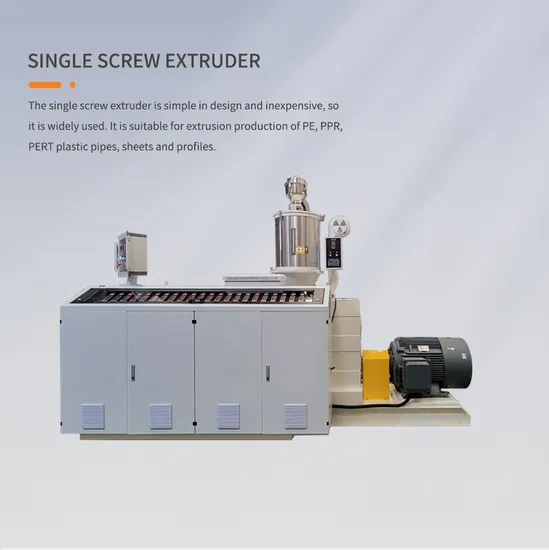 PE/HDPE Plastic Water Pipe/Tube Making Machine Production/Extrusion Line