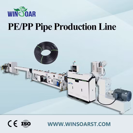 PE/HDPE Plastic Water Pipe/Tube Making Machine Production/Extrusion Line