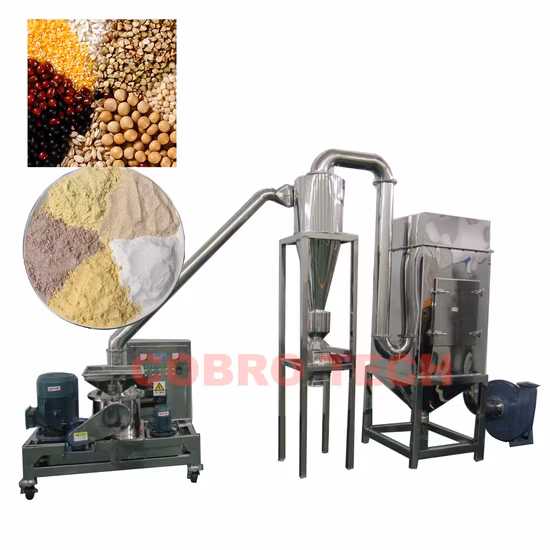 Máquina de moedura do pulverizador do triturador do pó erval da planta da especiaria do alimento
