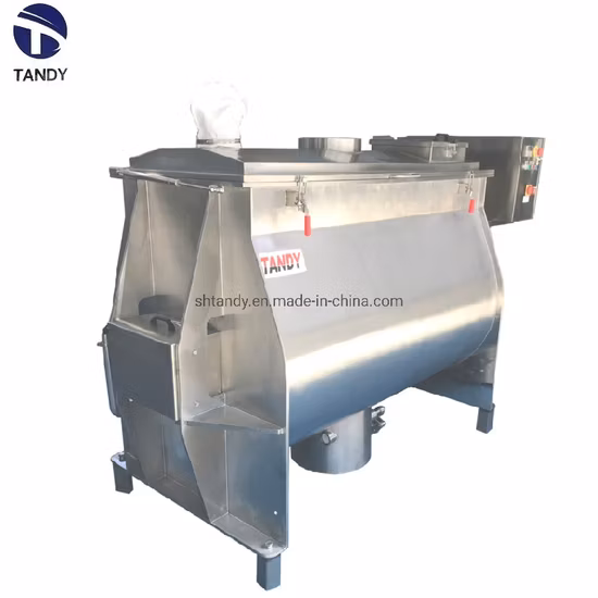 Máquina misturadora de pá de pó seco para alimentos/máquina liquidificadora de lâmina