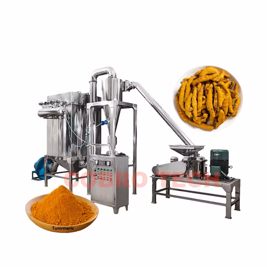 Food Spice Plant Herbal Powder Crusher Pulverizer Grinding Machine