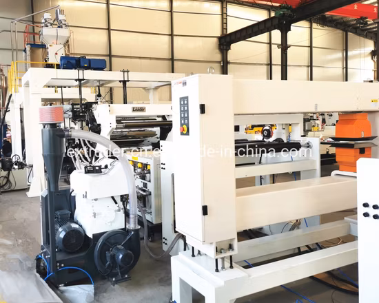 High Speed PP PS Pet PLA Sheet Film Foil Thermoforming Packing Sheet Extruder Extrusion Line