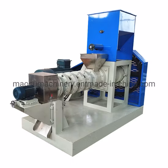 Linha automática da máquina de processamento da extrusão do alimento para cães do moinho da pelota da alimentação dos peixes